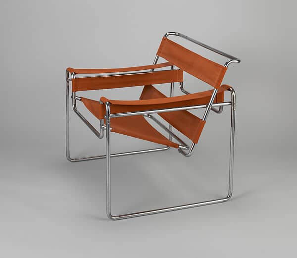 Armchair by Wassily Kandinsky, Bauhaus style chair